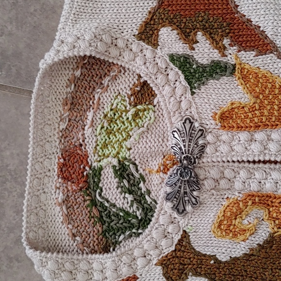 Hand Embroidered Sweater - Picture 5 of 15